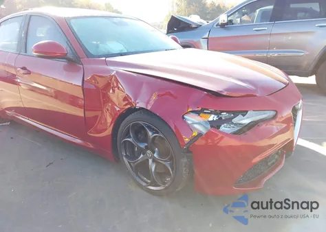 2018 Alfa Romeo Giulia Ti Sport Rwd z USA, uszkodzony, nr VIN ZARFAECN6J7563774